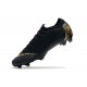 Nike Mercurial Vapor XII Elite FG Zapatillas Hombre Negro Oro