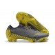 Nike Mercurial Vapor XII Elite FG Zapatillas Hombre Gris Amarillo