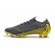 Nike Mercurial Vapor XII Elite FG Zapatillas Hombre Gris Amarillo