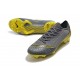 Nike Mercurial Vapor XII Elite FG Zapatillas Hombre Gris Amarillo