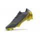 Nike Mercurial Vapor XII Elite FG Zapatillas Hombre Gris Amarillo