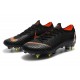 Botas de fútbol Nike Mercurial Vapor 12 Elite Sg Pro Ac Negro Naranja