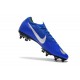 Botas de fútbol Nike Mercurial Vapor 12 Elite Sg Pro Ac Azul Plata