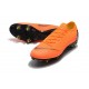 Botas de fútbol Nike Mercurial Vapor 12 Elite Sg Pro Ac Naranja Negro