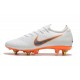 Botas de fútbol Nike Mercurial Vapor 12 Elite Sg Pro Ac Blanco Naranja