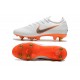 Botas de fútbol Nike Mercurial Vapor 12 Elite Sg Pro Ac Blanco Naranja