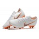 Botas de fútbol Nike Mercurial Vapor 12 Elite Sg Pro Ac Blanco Naranja