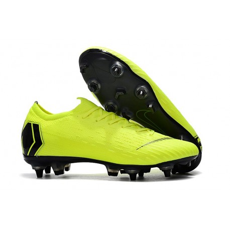 Nike Zapatillas Mercurial Vapor XII Elite Sg-Pro Voltio Negro