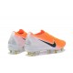 Nike Zapatillas Mercurial Vapor XII Elite Sg-Pro Naranja Blanco Negro