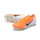 Nike Zapatillas Mercurial Vapor XII Elite Sg-Pro Naranja Blanco Negro