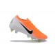 Nike Zapatillas Mercurial Vapor XII Elite Sg-Pro Naranja Blanco Negro