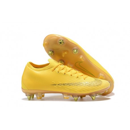 Nike Zapatillas Mercurial Vapor XII Elite Sg-Pro Amarillo Oro