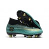 Zapatos de fútbol Ronaldo CR7 Nike Mercurial Superfly Elite FG Azul