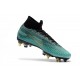 Zapatos de fútbol Ronaldo CR7 Nike Mercurial Superfly Elite FG Azul