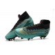 Zapatos de fútbol Ronaldo CR7 Nike Mercurial Superfly Elite FG Azul