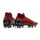 Zapatos de fútbol Nike Mercurial Superfly Elite FG Rojo Negro