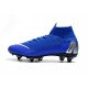 Zapatos de fútbol Nike Mercurial Superfly Elite FG Azul Plata