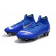 Zapatos de fútbol Nike Mercurial Superfly Elite FG Azul Plata