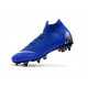 Zapatos de fútbol Nike Mercurial Superfly Elite FG Azul Plata