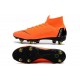 Zapatos de fútbol Nike Mercurial Superfly Elite FG Naranja Negro