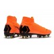 Zapatos de fútbol Nike Mercurial Superfly Elite FG Naranja Negro