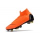 Zapatos de fútbol Nike Mercurial Superfly Elite FG Naranja Negro