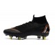 Zapatos de fútbol Nike Mercurial Superfly Elite FG Negro Naranja