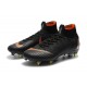 Zapatos de fútbol Nike Mercurial Superfly Elite FG Negro Naranja