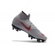 Zapatos de fútbol Nike Mercurial Superfly Elite FG Gris Rojo