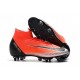 Ronaldo Nike Bota de Futbol Mercurial Superfly 6 Elite SG-Pro Rojo Negro