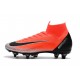 Ronaldo Nike Bota de Futbol Mercurial Superfly 6 Elite SG-Pro Rojo Negro