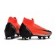 Ronaldo Nike Bota de Futbol Mercurial Superfly 6 Elite SG-Pro Rojo Negro