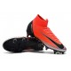 Ronaldo Nike Bota de Futbol Mercurial Superfly 6 Elite SG-Pro Rojo Negro