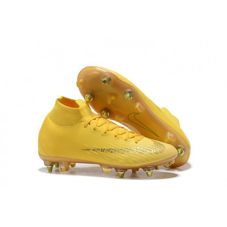 Nike Bota de Futbol Mercurial Superfly 6 Elite SG-Pro Amarillo Oro