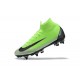 Nike Bota de Futbol Mercurial Superfly 6 Elite SG-Pro Verde Negro