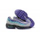 Zapatillas Nike Air Max 95 Hombres Gris Violeta Azul