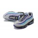 Zapatillas Nike Air Max 95 Hombres Gris Violeta Azul