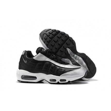 Zapatillas Nike Air Max 95 Hombres Negro Plata