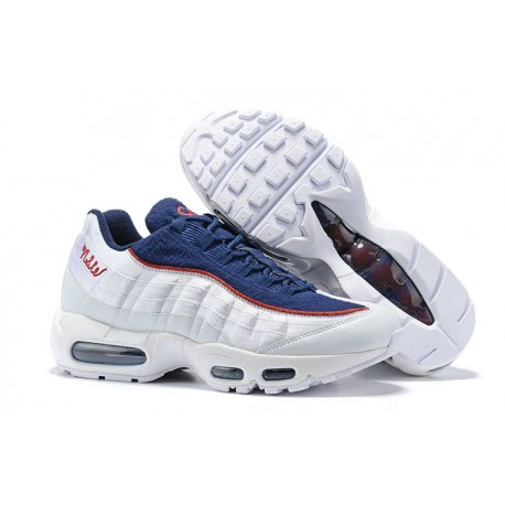 Zapatillas Nike Air Max 95 Hombres Blanco Azul