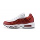 Zapatillas Nike Air Max 95 Hombres Rojo Blanco