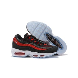 Zapatillas Nike Air Max 95 Hombres Negro Rojo