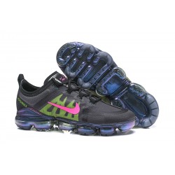 Nike Air VaporMax 2019 Zapatos Negro Verde Rosa