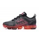 Nike Zapatillas Hombres Air VaporMax 2019 Negro Rojo