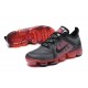 Nike Zapatillas Hombres Air VaporMax 2019 Negro Rojo