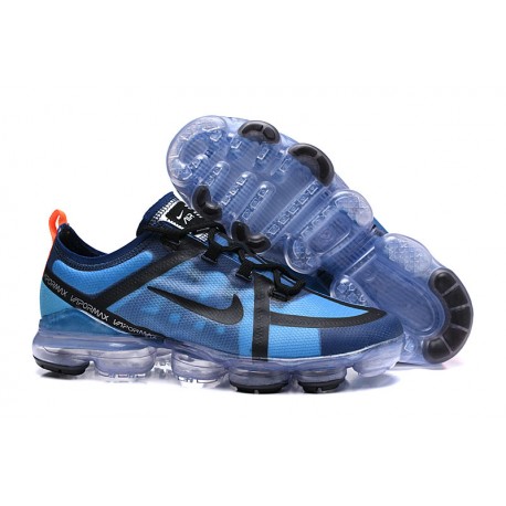 Nike Zapatillas Hombres Air VaporMax 2019 Negro Azul