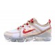 Nike Zapatillas Hombres Air VaporMax 2019 Oro Blanco Rojo