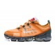 Nike Zapatillas Hombres Air VaporMax 2019 Naranja Plata