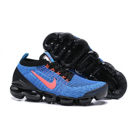 Zapato Nike Air VaporMax Flyknit 2019 - Azul Rojo