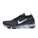 Zapato Nike Air VaporMax Flyknit 2019 - Negro Gris Blanco