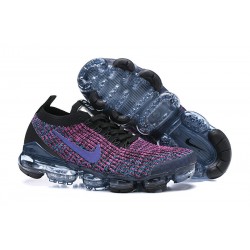 Zapato Nike Air VaporMax Flyknit 2019 - Negro Violeta